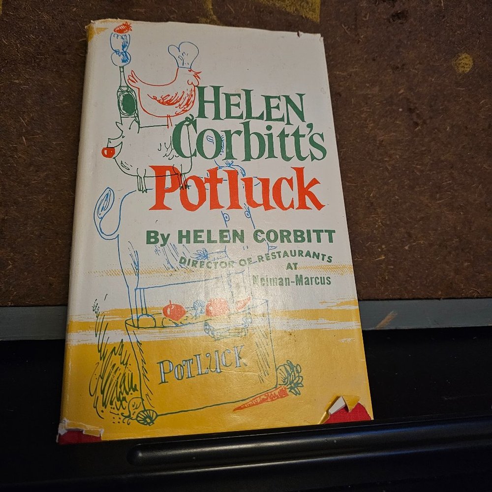 's Potluck Cookbook - White & Yellow Cover
